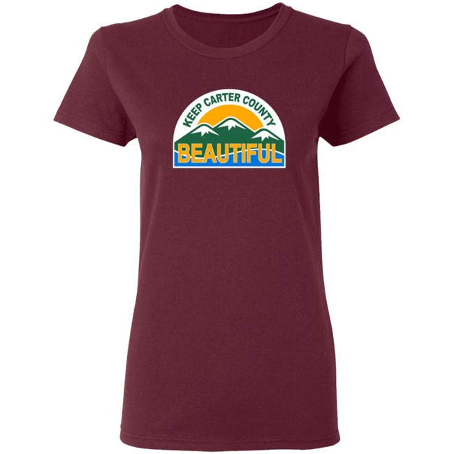Keep Carter County Beautiful Tee Keep Carter County Beautiful Tee