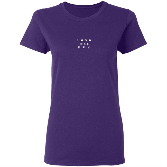 Lana Del Rey Merch Violet Tee Shirt Lana Del Rey Merch Violet Tee Shirt