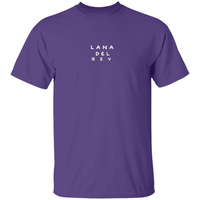 Lana Del Rey Merch Violet Tee Shirt Lana Del Rey Merch Violet Tee Shirt