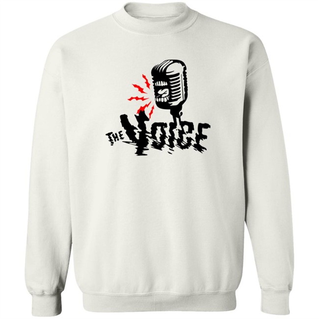 Otfgear Merch The Voice Hoodie White Otfgear Merch The Voice Hoodie White