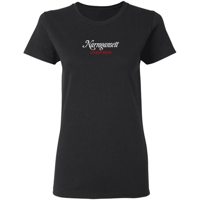 Narragansett Beer Merch The Crush It Like Quint Tee Shirt Black Narragansett Beer Merch The Crush It Like Quint Tee Shirt Black