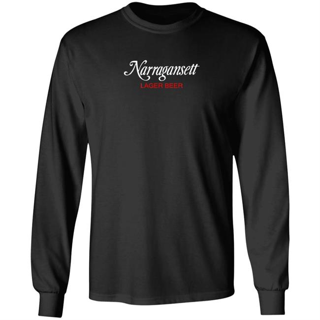 Narragansett Beer Merch The Crush It Like Quint Tee Shirt Black Narragansett Beer Merch The Crush It Like Quint Tee Shirt Black