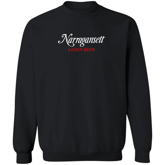 Narragansett Beer Merch The Crush It Like Quint Tee Shirt Black Narragansett Beer Merch The Crush It Like Quint Tee Shirt Black