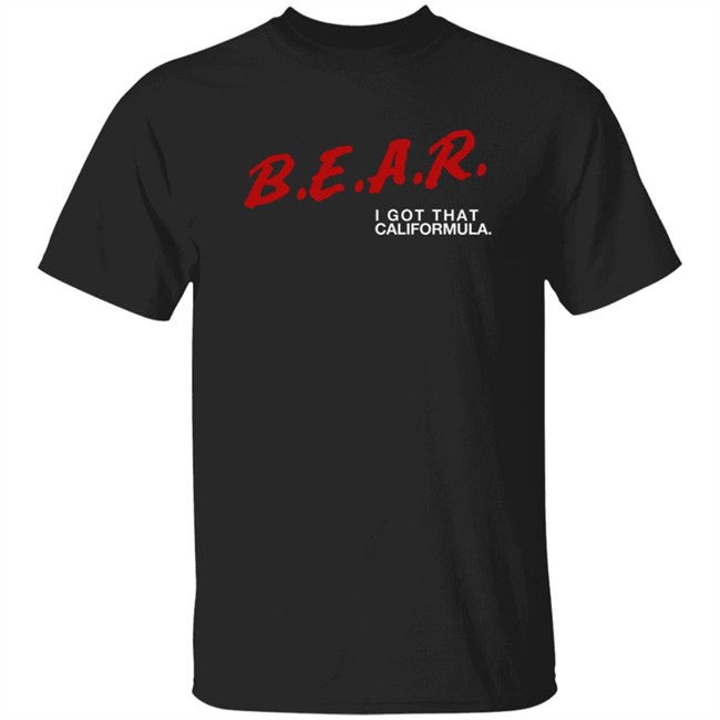 Blackbear Merch B.E.A.R Throwback Tee