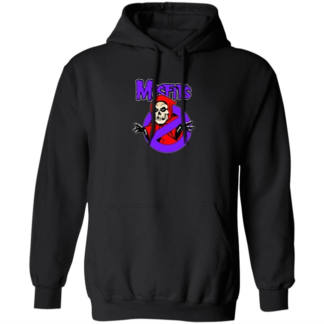 Misfits Merch Crimson Ghostbuster Black Hoodie