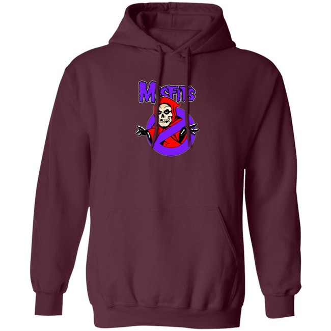 Misfits Merch Crimson Ghostbuster Black Hoodie Misfits Merch Crimson Ghostbuster Black Hoodie