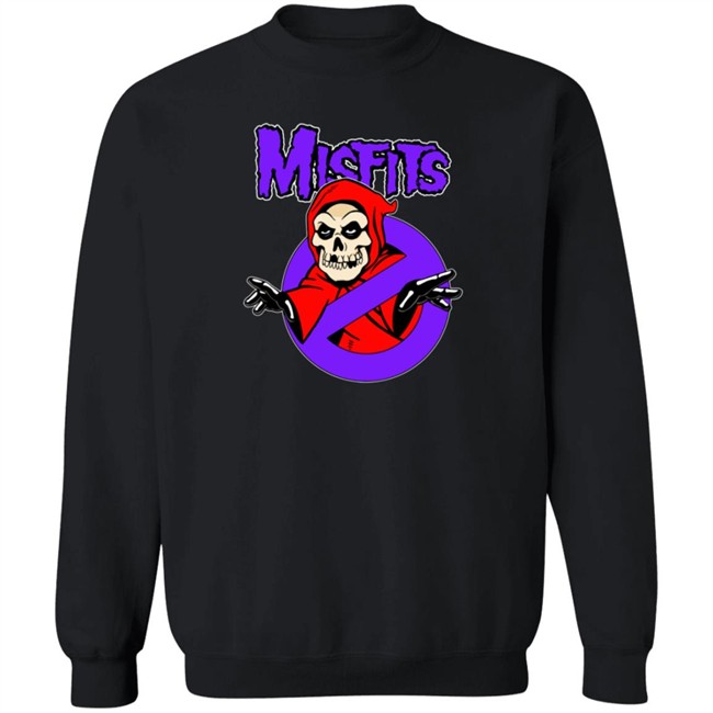 Misfits Merch Crimson Ghostbuster Black Hoodie Misfits Merch Crimson Ghostbuster Black Hoodie