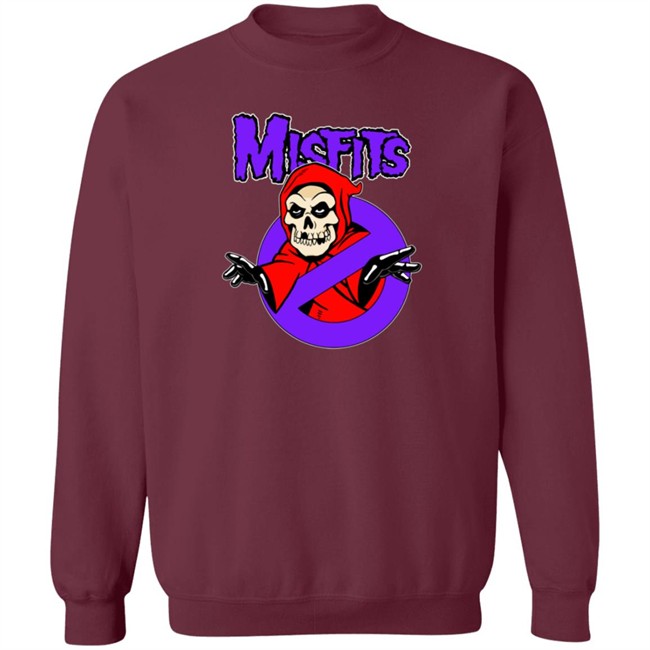 Misfits Merch Crimson Ghostbuster Black Hoodie Misfits Merch Crimson Ghostbuster Black Hoodie