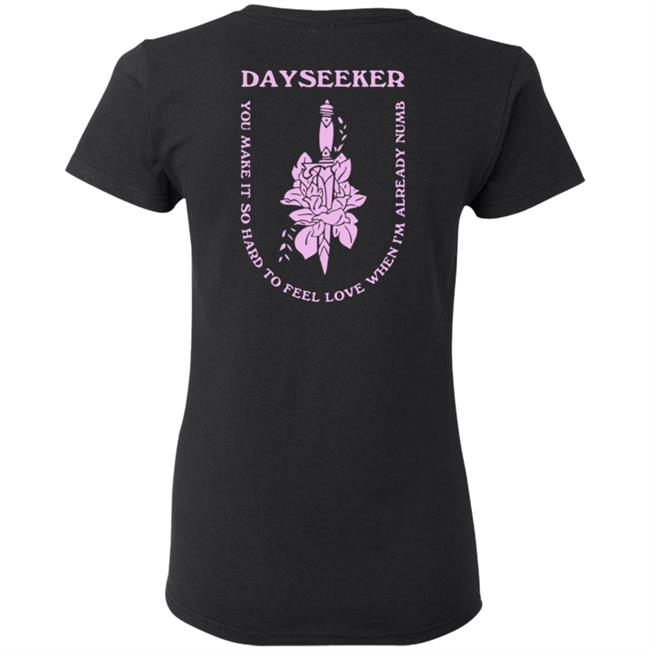 Absolute Merch Dayseeker Already Numb Dagger Tee Absolute Merch Dayseeker Already Numb Dagger Tee