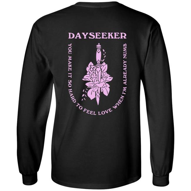 Absolute Merch Dayseeker Already Numb Dagger Tee Absolute Merch Dayseeker Already Numb Dagger Tee