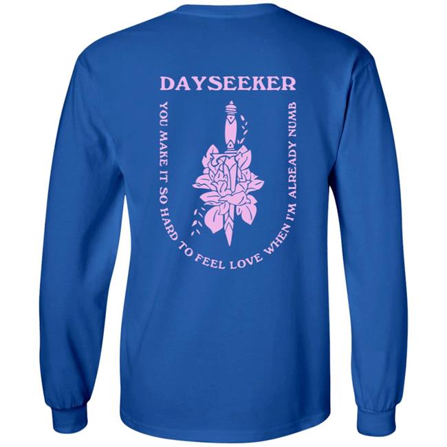 Absolute Merch Dayseeker Already Numb Dagger Tee Absolute Merch Dayseeker Already Numb Dagger Tee