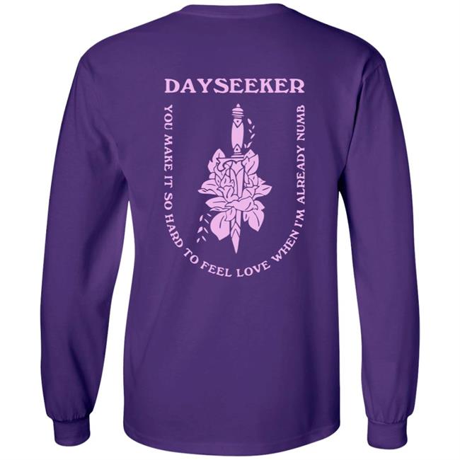 Absolute Merch Dayseeker Already Numb Dagger Tee Absolute Merch Dayseeker Already Numb Dagger Tee