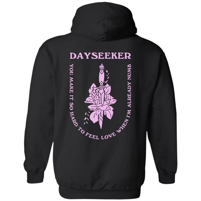 Absolute Merch Dayseeker Already Numb Dagger Tee Absolute Merch Dayseeker Already Numb Dagger Tee