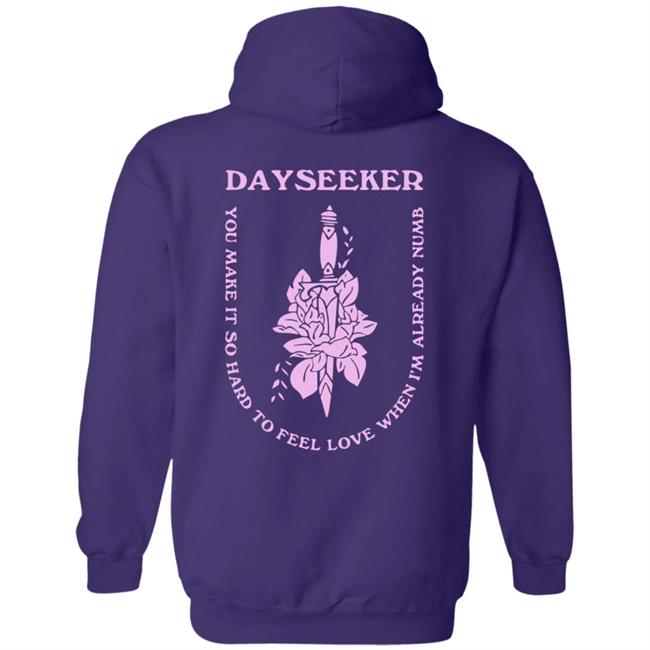 Absolute Merch Dayseeker Already Numb Dagger Tee Absolute Merch Dayseeker Already Numb Dagger Tee