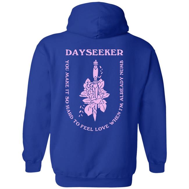 Absolute Merch Dayseeker Already Numb Dagger Tee Absolute Merch Dayseeker Already Numb Dagger Tee