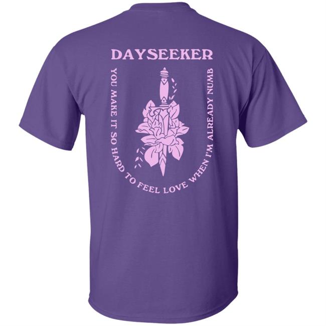Absolute Merch Dayseeker Already Numb Dagger Tee Absolute Merch Dayseeker Already Numb Dagger Tee