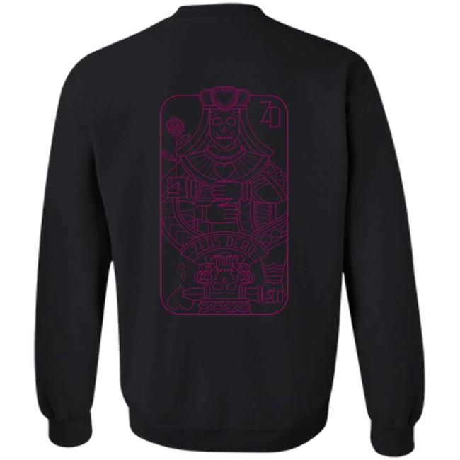Zeds Dead Merch Zeds Dead Heartz Crewneck Sweatshirt Zeds Dead Merch Zeds Dead Heartz Crewneck Sweatshirt