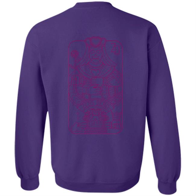 Zeds Dead Merch Zeds Dead Heartz Crewneck Sweatshirt Zeds Dead Merch Zeds Dead Heartz Crewneck Sweatshirt