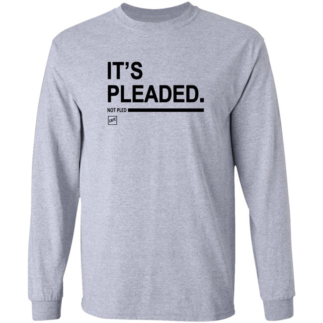 Cafe Shop Merch It's Pleaded T Shirt Cafe Shop Merch It's Pleaded T Shirt