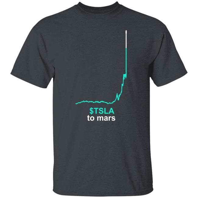 Tsla To Mars Solving The Money Problem T Shirt Tsla To Mars Solving The Money Problem T Shirt