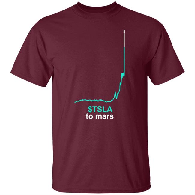 Tsla To Mars Solving The Money Problem T Shirt Tsla To Mars Solving The Money Problem T Shirt