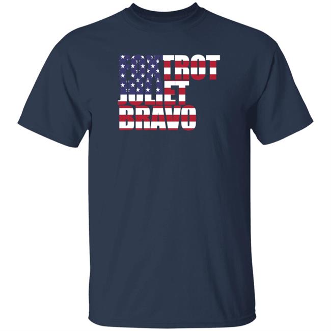 Patriot Takes Bo Hines Foxtrot Juliet Bravo Sweatshirt Patriot Takes Bo Hines Foxtrot Juliet Bravo Sweatshirt