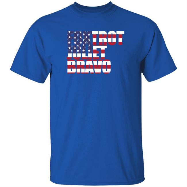 Patriot Takes Bo Hines Foxtrot Juliet Bravo Sweatshirt Patriot Takes Bo Hines Foxtrot Juliet Bravo Sweatshirt