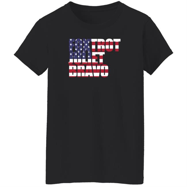Patriot Takes Bo Hines Foxtrot Juliet Bravo Sweatshirt Patriot Takes Bo Hines Foxtrot Juliet Bravo Sweatshirt