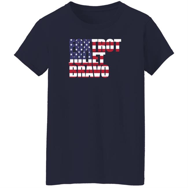 Patriot Takes Bo Hines Foxtrot Juliet Bravo Sweatshirt Patriot Takes Bo Hines Foxtrot Juliet Bravo Sweatshirt