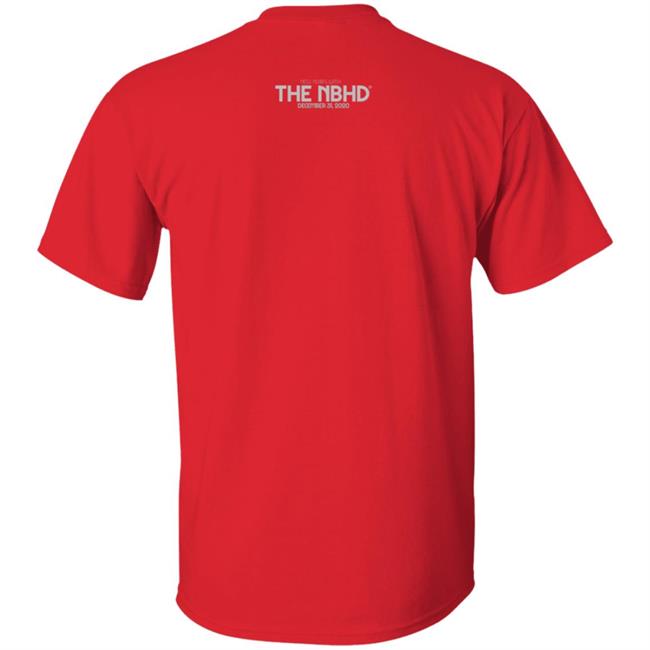 The Nbhd Live 3M Reflective Disco House T Shirt The Nbhd Live 3M Reflective Disco House T Shirt