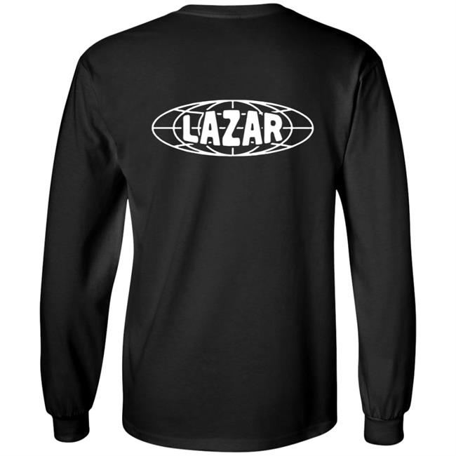 Lazarbeam Merch Youth Globe Indigo Shirt Lazarbeam Merch Youth Globe Indigo Shirt