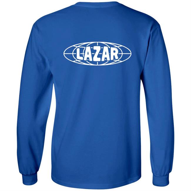 Lazarbeam Merch Youth Globe Indigo Shirt Lazarbeam Merch Youth Globe Indigo Shirt