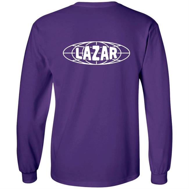 Lazarbeam Merch Youth Globe Indigo Shirt Lazarbeam Merch Youth Globe Indigo Shirt