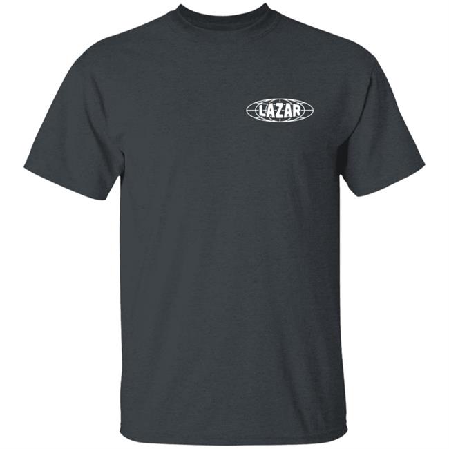 Lazarbeam Merch Youth Globe Indigo Shirt Lazarbeam Merch Youth Globe Indigo Shirt