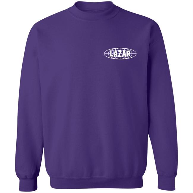 Lazarbeam Merch Youth Globe Indigo Shirt Lazarbeam Merch Youth Globe Indigo Shirt