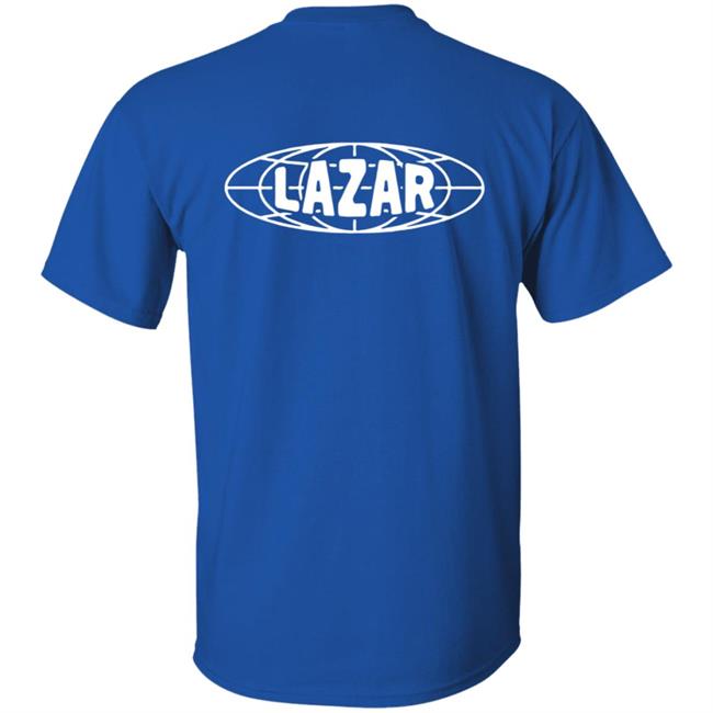 Lazarbeam Merch Youth Globe Indigo Shirt Lazarbeam Merch Youth Globe Indigo Shirt