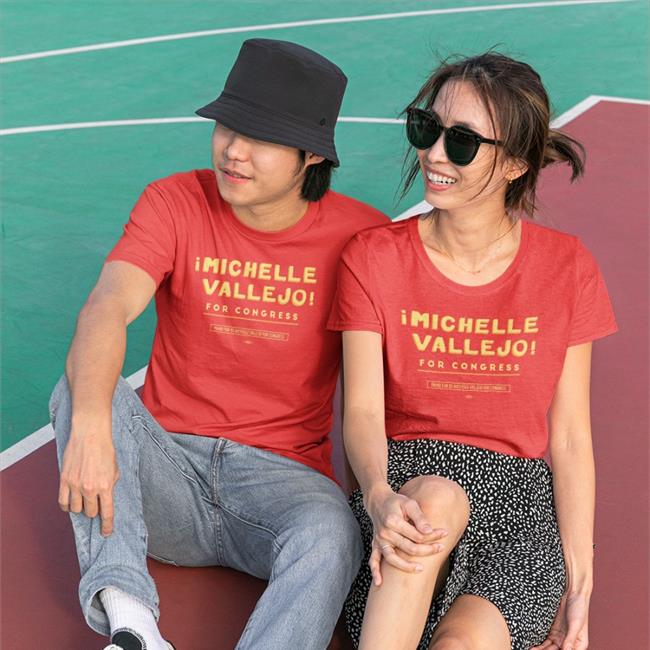 Michelle Vallejo For Congress Paind For Michelle Vallejo For Congess Long Sleeve Tee Olivia Julianna