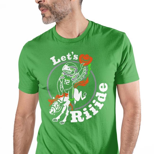 Let's Riiide T-Shirts Katelyn Quint Seattle Seahawks Lofa Tatupu