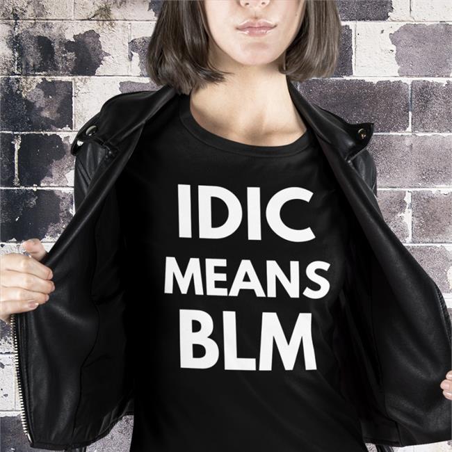 Heather Rae Barker Thad Tyranicus Idic Means Blm Shirt