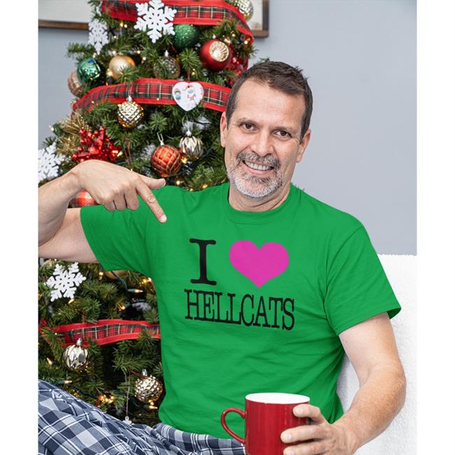 I Love Hellcats Shirt Spiritual Atchive Daze