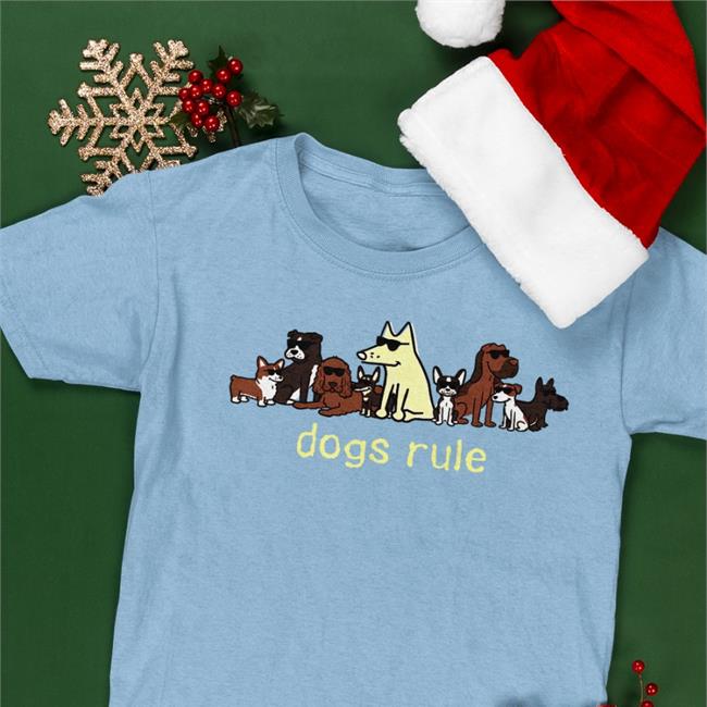 Dogs Rule T-Shirt Dark 53 Shades Of Fruit Kace Fruitkace