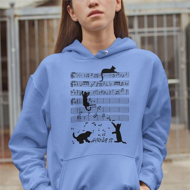 Threatening Music Notation Cat Music Tees Threatnotation