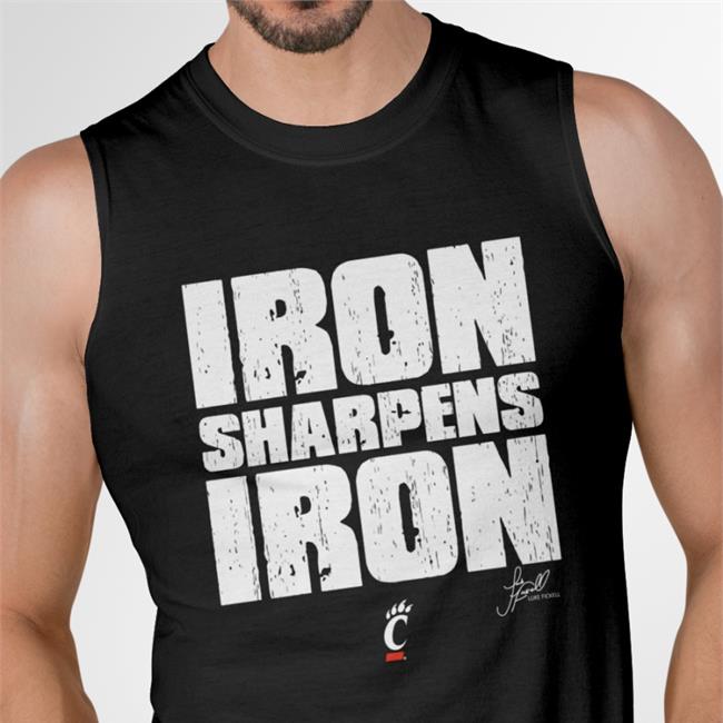 Luke Fickell Iron Sharpens Iron Long Sleeve Black
