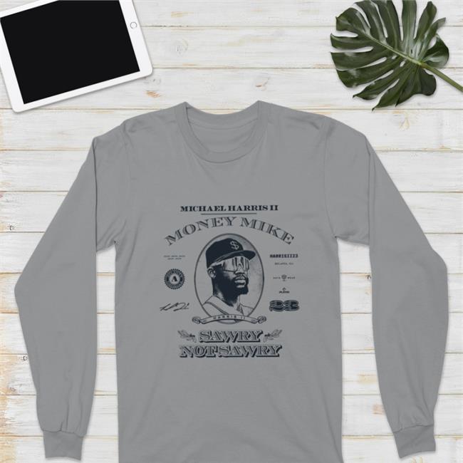 Roto Wear Merch Ozzie Money Mike Sawry Not Sawry T-Shirt White Dren Braves