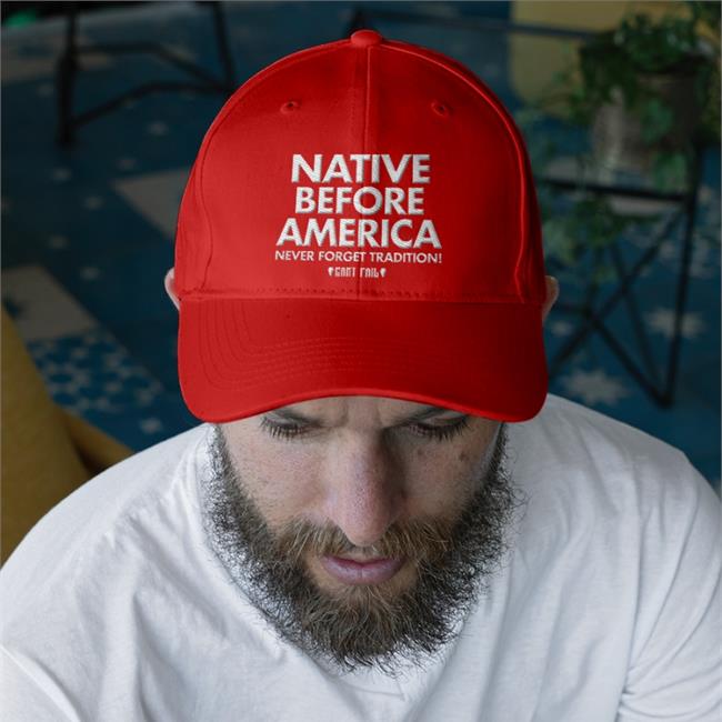 Annaaaae Native Before America Never Forget Tradition Can't Fail Sweatshirt
