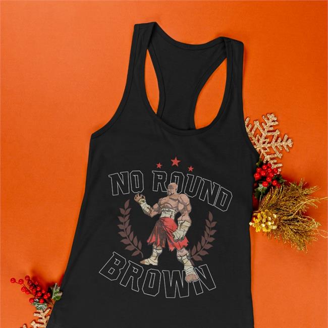 No Round Brown Tee Shirt Nfinite Pokchop