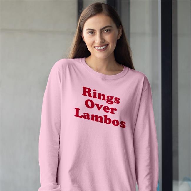 Rings Over Lambos Long Sleeve T Shirt
