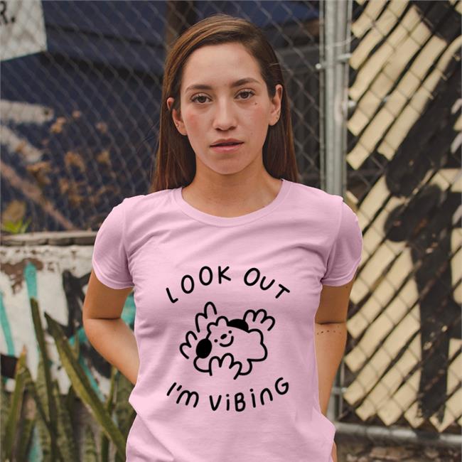 Momo Draws Look Out I'm Vibing Shirt Hey Hey Momo Shop Merch