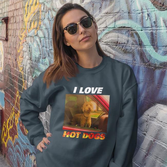 Shirts That Go Hard I Love Hot Dogs Long Sleeve