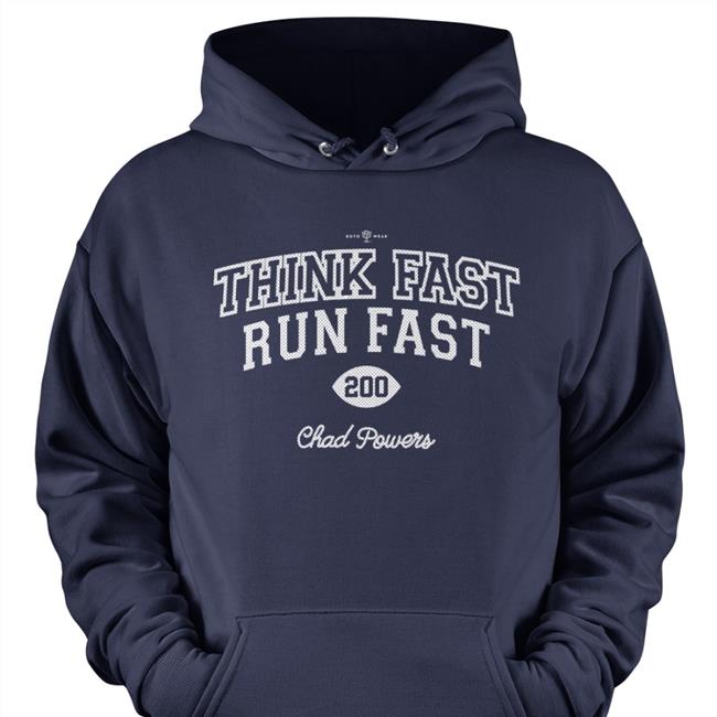 Think Fast Run Fast Shirts